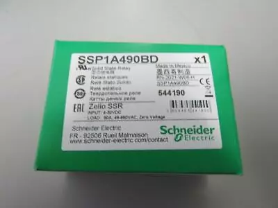 Buy Schneider Electric Solid State Relays - Industrial Mount SS1P90BD 660VAC ZC 4- • 49.97$