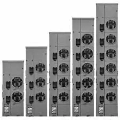 Buy ⚡ Siemens 5-Gang 1200A 125A RINGLESS BYPASS Meter Stack Power Mod WMM51125RJB • 2,995$