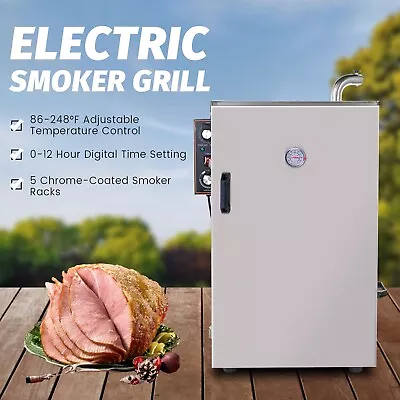 Buy Hakka Outdoor Digital Electric Barbecue Smoker 5 Layers  BBQ Meat Smoker Grill • 629.99$