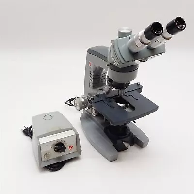 Buy American Optical AO Spencer 1036 Binocular Microscope W/Objectives Power Supply • 89.99$