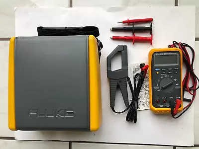 Buy Fluke 87 True Rms Multimeter With 80i-400 Current Probe And Hard Case • 291.31$
