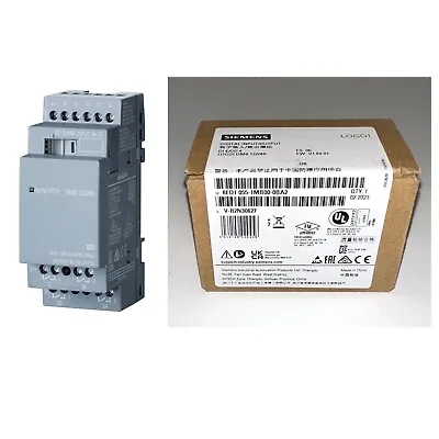 Buy Siemens 6ED1055-1MB00-0BA2 PLC Module LOGO! 6ED1 055-1MB00-0BA2 * NEW/Sealed • 74.99$