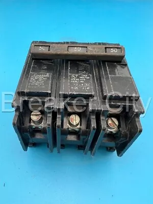 Buy ITE Q350 50 Amp 3 Pole Type QP Circuit Breaker Siemens 240VAC 50A 3P *CHIP • 19.99$