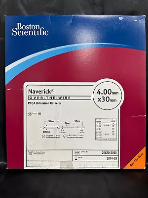 Buy Boston Scientific Maverick OTW 4.00mm X 30mm, REF: 20620-3040, Educational • 23.50$