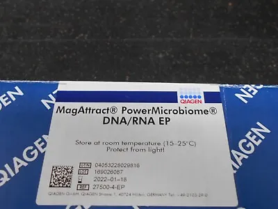 Buy Qiagen Magattract Powermicrobiome Dna/rna Ep Cat No 27500-4-ep • 899.99$