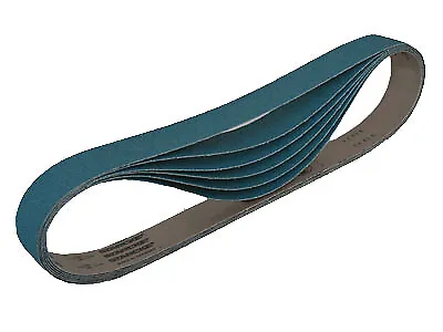 Buy Sanding Belts 2 X 42 Zirconia Cloth Sander Belts, 6 Pack (50 Grit) • 23.05$