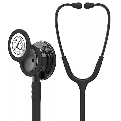 Buy 3M Littmann Classic III Monitoring Stethoscope, Smoke-Finish, Black Tube, 27 In. • 95$
