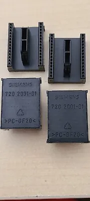 Buy 4 New Siemens Pc-gf 20 Simatic Adapter Module 720 2001-01 Buss Connector S7-300 • 16$
