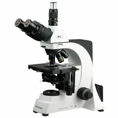 Buy AmScope 40X-1000X Plan Infinity Laboratory Trinocular Compound Microscope • 1,233.34$