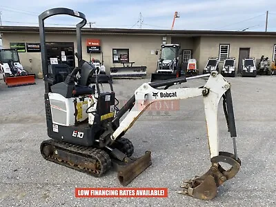 Buy 2018 Bobcat E10 Mini Excavator, 1397 Hours, Aux Hyd,  Retractable Undercarriage • 14,900$