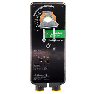 Buy Schneider Electric Ms41-7153 Rotary Damper Actuator, 133-lbs-in, 24vac/dc • 327.50$