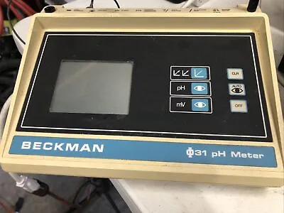 Buy Beckman Ph Meter Model 31 • 36$