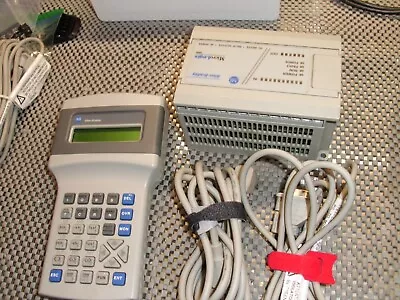 Buy KIT Allen Bradley MicroLogix 1000 1761-L16BWA, With Hand-held Programmer, Cables • 569$