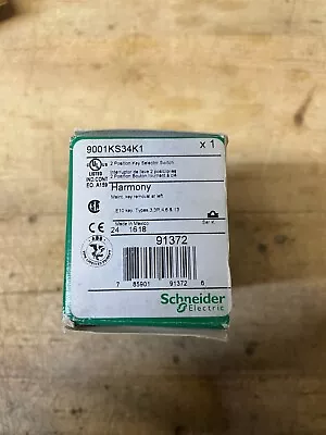Buy Schneider Electric 9001KS34K1 2 Position Key Selector Switch • 300$