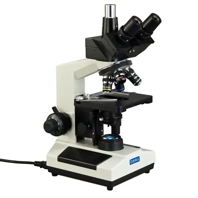 Buy OMAX 40X-2500X Trinocular Biological Compound Microscope W Replaceable LED Light • 358.99$