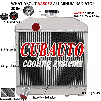 Buy Aluminum Radiator Fit Kubota L Series L175 L185 L1500 L1501 L1801 #15221-72060 • 139$