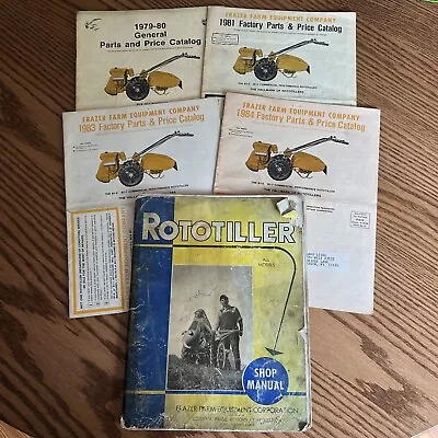 Buy Vintage Rototiller Instruction Manual For All Power Tillers With 4 Price Catalog • 25$