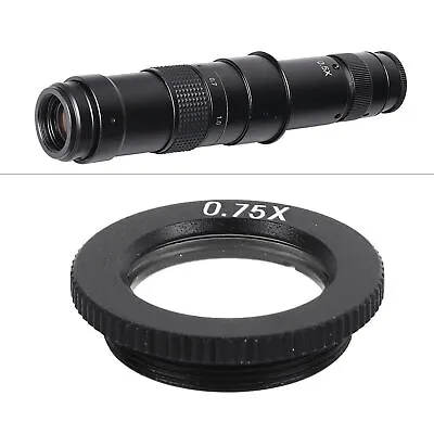 Buy 0.75X Optical Objective Lens Monocular Microscope Auxiliary Lens Objective Lens • 26.70$