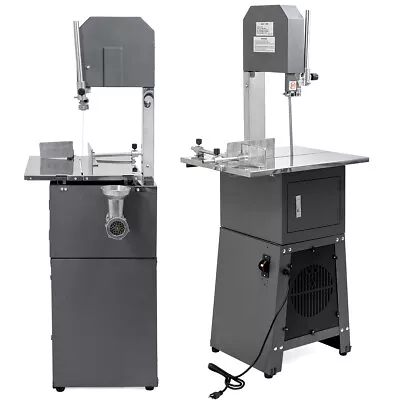 Buy 2-in-1 Commercial Butcher Band Saw 550w Meat Slicer And Sausage Stuffer Maker • 369.95$