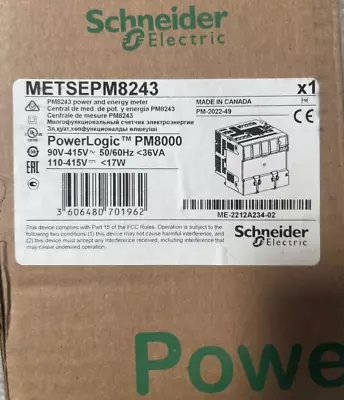 Buy Schneider Electric, METSEPM8243, PowerLogic PM8000 Meters • 2,056.58$