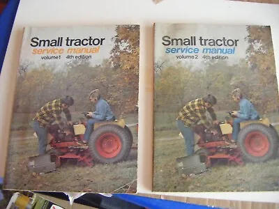 Buy Small Tractor Service Manual Vol. 1 & 2 4th Edition John Deere & More • 29.95$