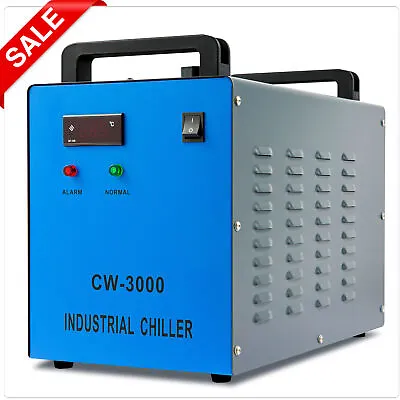 Buy OMTech Industrial Water Chiller CW3000 For CNC CO2 Laser Engraver Cutter Marker • 152.99$
