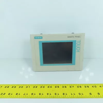 Buy Siemens 1P 6AV6 642-0BA01-1AX1 6  Color Touch Display Operator Interface HMI • 409.99$