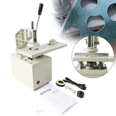 Buy 300W Curtain Punch Electric Curtain Eyelet Hole Punch Press Machine 40mm Blade • 66$