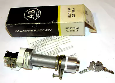 Buy New Allen-bradley 800hl-jp43kb7 Hazardous Location Locking Switch W/2 Keys! A-b • 364.99$