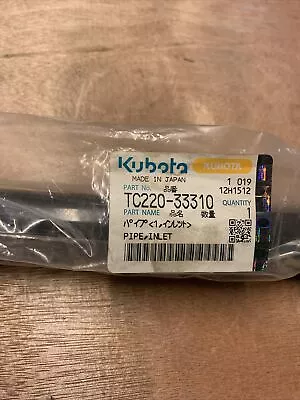 Buy Kubota  Pipe TC220-33310,L2501,L2800,L3200,L3700,L3800 And More • 54$