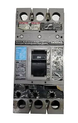 Buy SIEMENS FXD63B200 N 200A 600V 3P FXD6-A Circuit Breaker • 250$