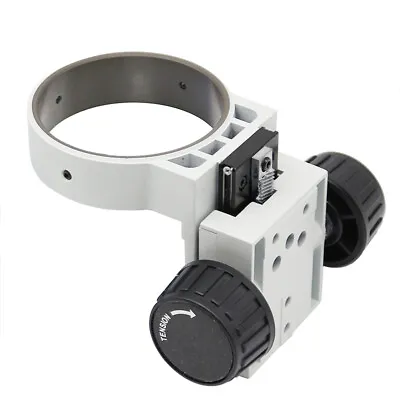 Buy Microscope Arm Two-way Coarse Focusing Adjustment Mount Head Holder Ring 76 Mm • 46.67$