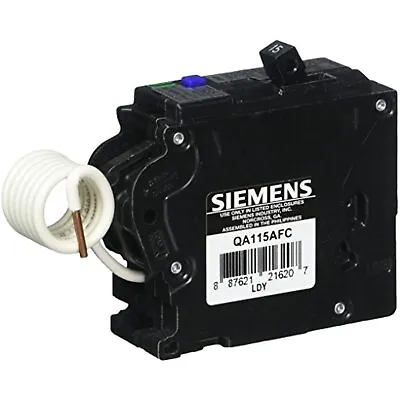 Buy Siemens Circuit Breaker Arc Fault 15 Amp 120 V Cd • 74.88$