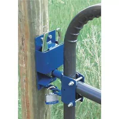 Buy (1)-Speeco Blue Steel 1-5/8' To 2 , 2-Way Lockable Gate Latch S16100100-GL161001 • 54.99$