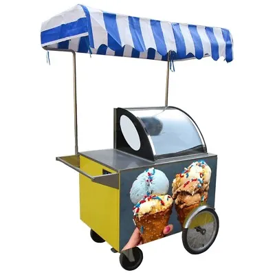 Buy Kolice Ice Cream Vending Tricycle Ice Cream Freezer Ice Cream Vending Cart • 3,800$