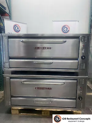Buy Used Blodgett 1048 Double Two Section Double Stacked Deck Pizza Oven • 1$