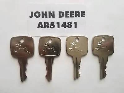 Buy (4) John Deere Ignition Key Fit 955 4200 4300 4400 4500 4600 4700 5200 5300 5400 • 14.99$