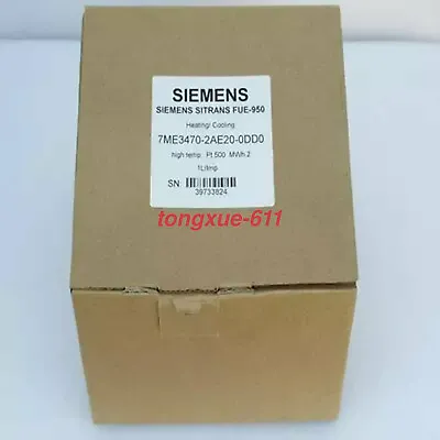Buy New SIEMENS Heat Meter Energy Calculator 7ME3470-2AE20-0DD0 Via FedEx Or DHL • 1,034.77$