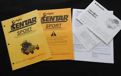 Buy Wright Sentar Sport Mower Operators & Parts Manual Kawasaki Engines 2005 Minty • 26.95$
