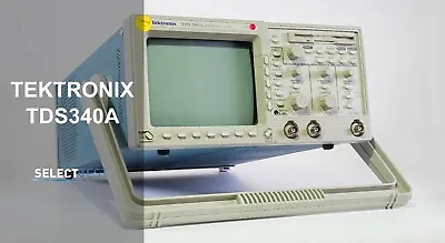 Buy TEKTRONIX TDS340A  100 MHz 2-CHANNEL DIGITAL OSCILLOSCOPE **LOOK** (REF.: G) • 129$