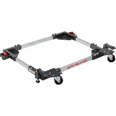 Buy Grizzly Mobile Base Fits-For-Larger-Machines Easy Float Toe-Flip Lifting Levers • 115.44$