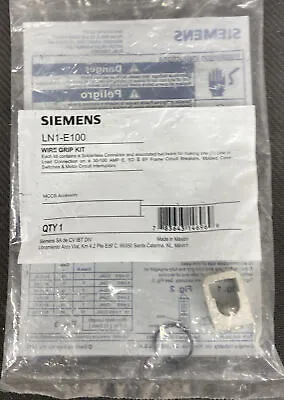 Buy SIEMENS LN1-E100 LUG Metal Washer E FRAME SENTRON CIRCUIT BREAKER New! LN1E100  • 7.98$