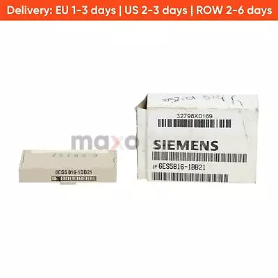Buy Siemens 6ES5816-1BB21 SIMATIC S5 Operating System CPU New NFP • 26.47$