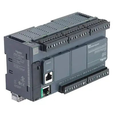 Buy SCHNEIDER ELECTRIC TM221CE40R Logic Controller,2A,16 Output,100-240VAC • 688.67$