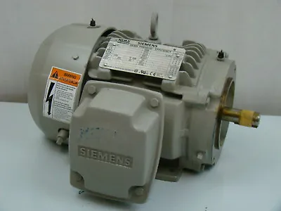 Buy Siemens 1 HP 1755 RPM Electric Motor SD100 • 295$