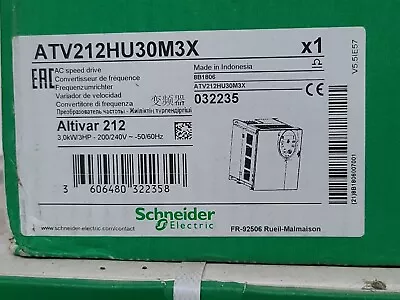 Buy Schneider Electric Altivar 212 ATV212HU30M3X AC Speed Drive • 400$