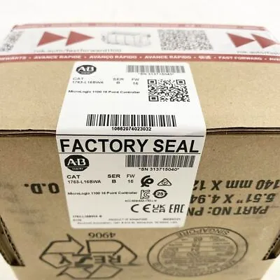Buy New Sealed Allen-Bradley 1763-L16BWA 16 Point Controller • 1,540$