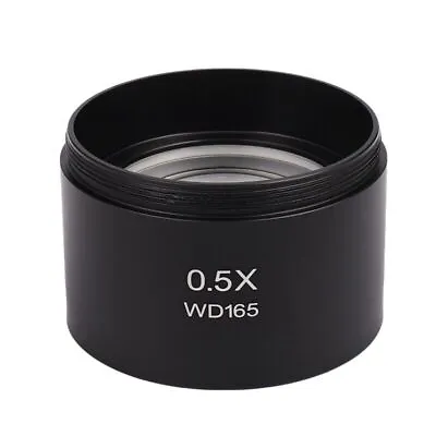 Buy WD165 SM05 0.5X Barlow Lens For SM Series Stereo Microscopes (48mm) • 34.99$