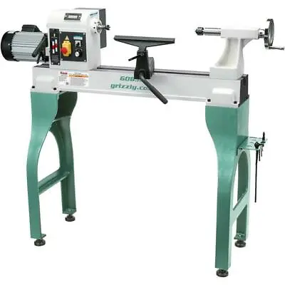 Buy Grizzly G0838 220V 16 Inch X 24 Inch Variable-Speed Wood Lathe • 2,572$
