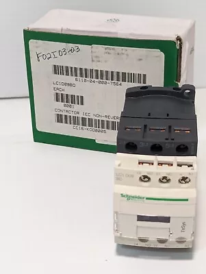 Buy Schneider  6110040007564 Industrial Control System LC1D09BD - Free Shipping • 99.99$